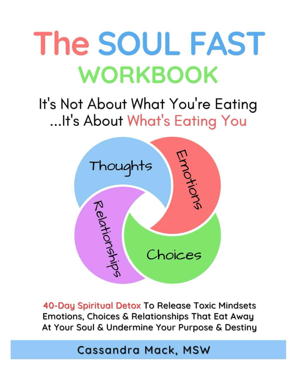 The Soul Fast Workbook: A 40 Day Fast To Eliminate Toxic Thoughts & Emotions That Eat Away At Your Happiness & Undermine Your Success