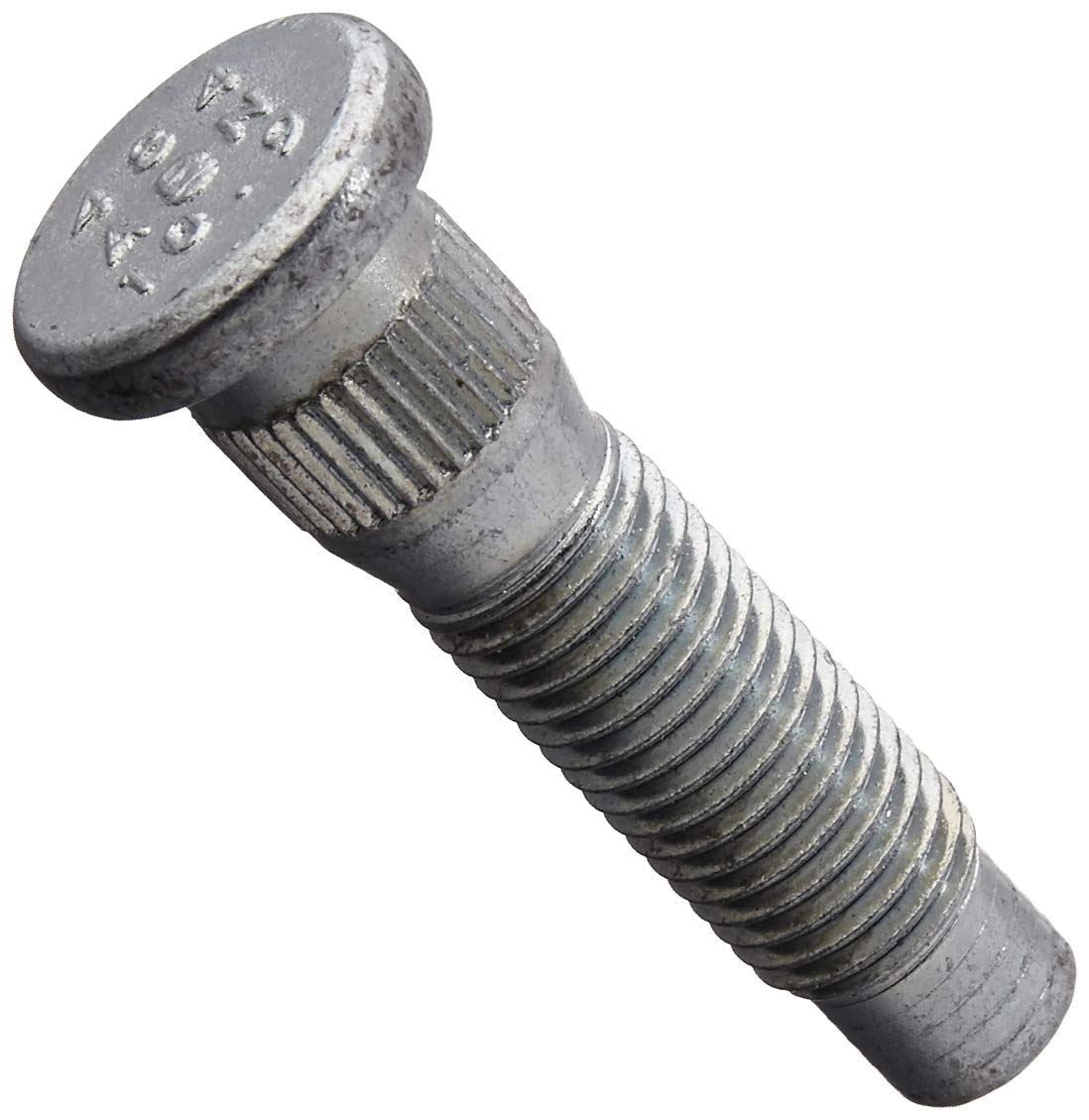 Dorman (610-484.1) M12-1.50 and 51.63mm Long Serrated Wheel Stud - Dorman Wheel Stud 610-484.1 - WHEEL STUD - M12-1.50 Serrated Wheel Stud - 13.25mm Knurl, 51.63mm Length - Wheel Bolt - Wheel Stud - These wheel lug studs are made of carbon steel and tested to demanding automotive industry standards to ensure strength, longevity and safety. - Ford Thunderbird 2005-02, Lincoln LS 2006, Lincoln LS 2003-00