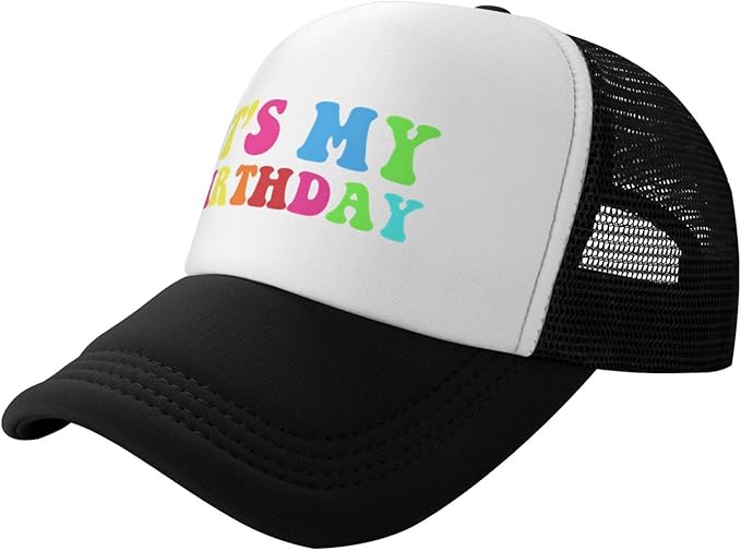 Gorra Trucker de Cumpleaños Feliz, Ajustable, para Hombre y Mujer miniatura 2