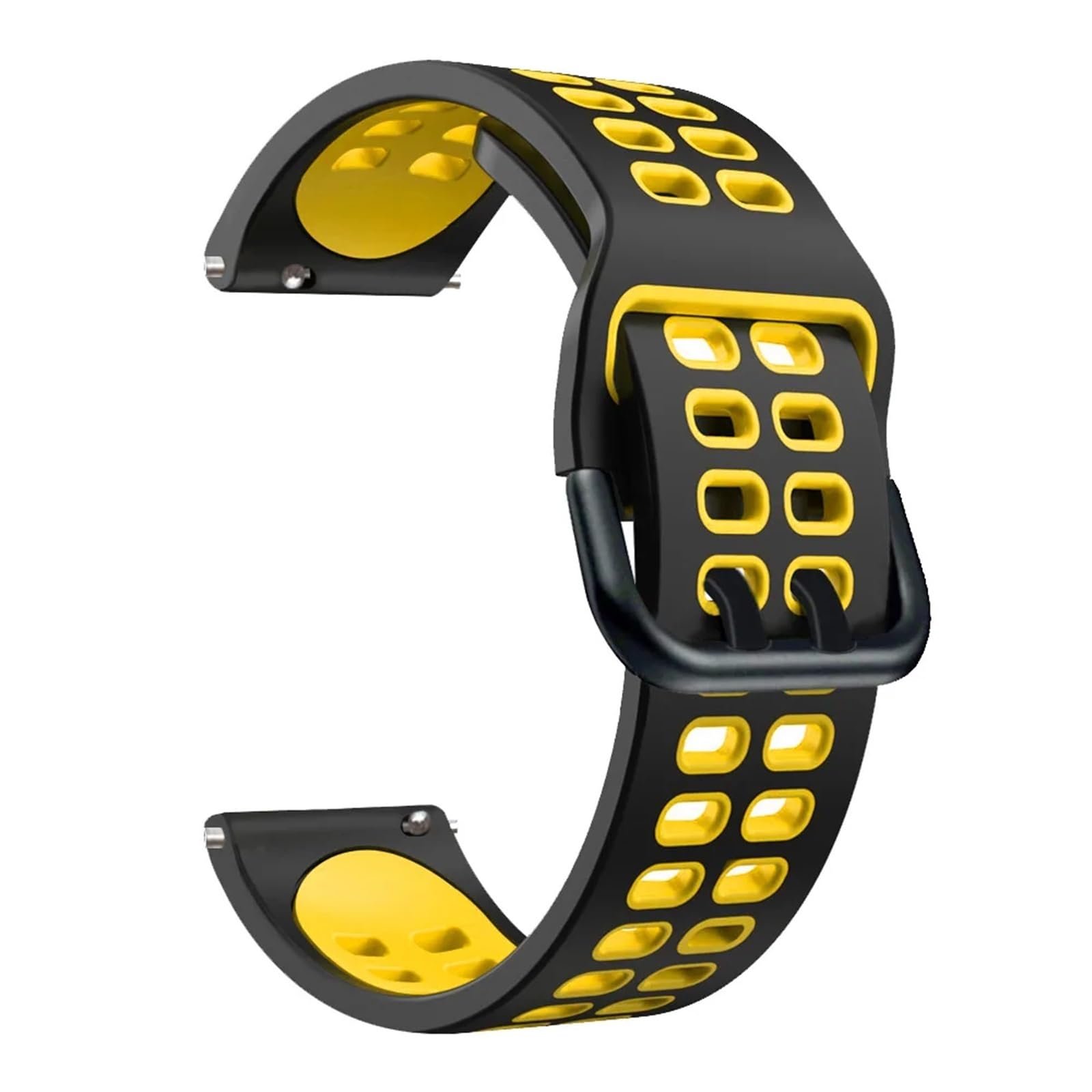 20 22 mm kolorowy pasek do obserwacji Bransoletka silikonowa Silikon Smartwatch Opaska na rękę