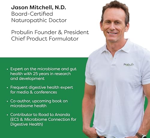 Miniatura 7 de Probulin Total Care Saccharomyces Boulardii Pre + Pro + Postbiótico, 60 cápsulas veganas