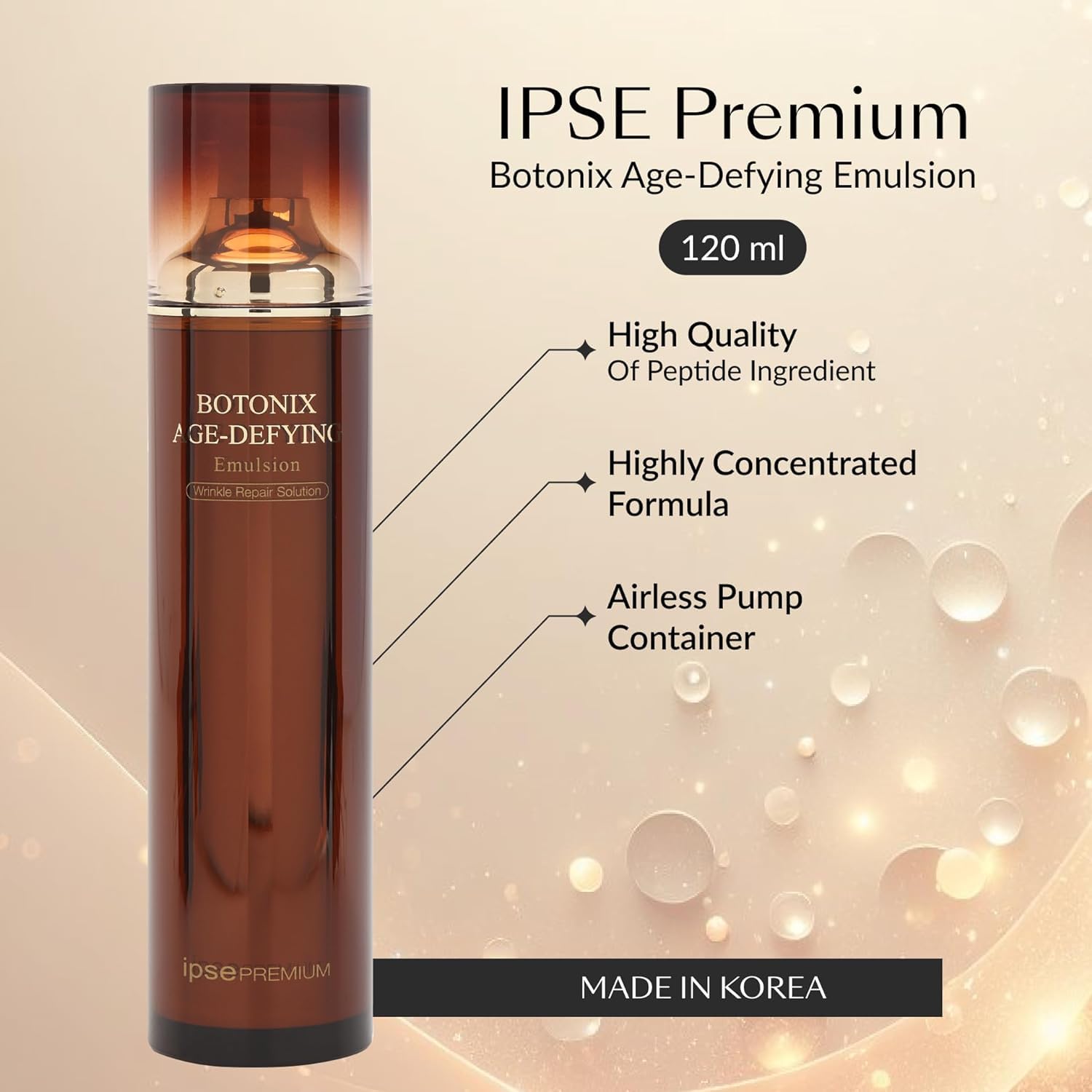 Amazon.com: IPSE Korean Face Serum 120ml | Botonix Age-Defying