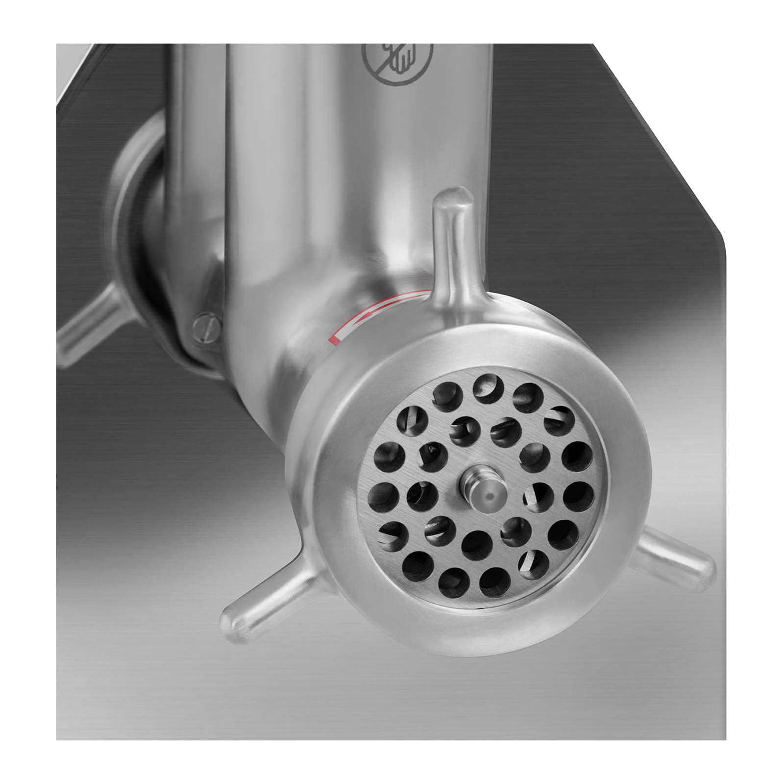 Royal Catering Hachoir à Viande Électrique 2 000 W 72 Kg/h Grilles à