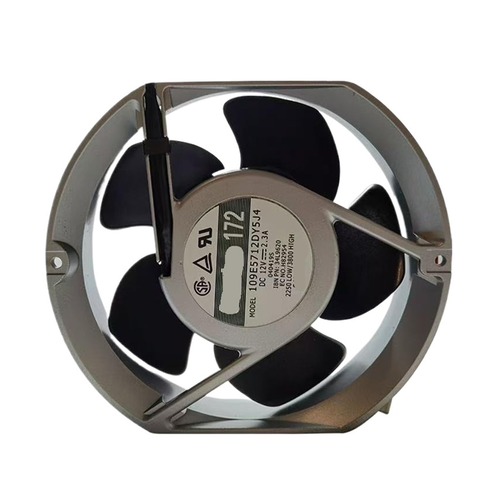 WEUSANXPL 172mm Fan 109E5712DY5J4 172x150x51mm 12V 2.3A Cooling Fan 282CFM