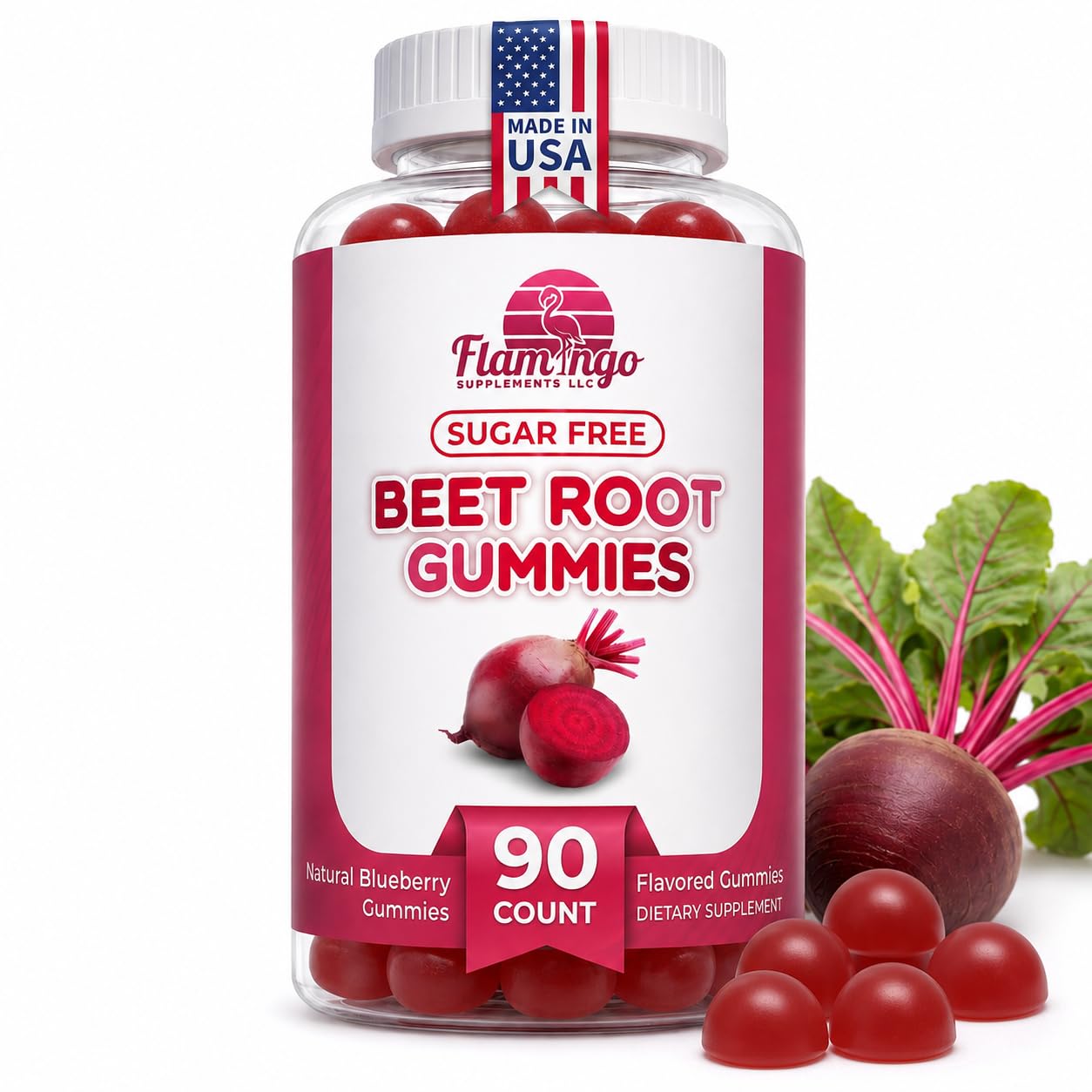 Flamingo Supplements Beet Root Gummies