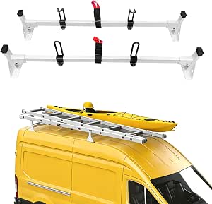 54-inch Heavy Duty Steel Roof Ladder Rack for Ford Transit 2015-2024