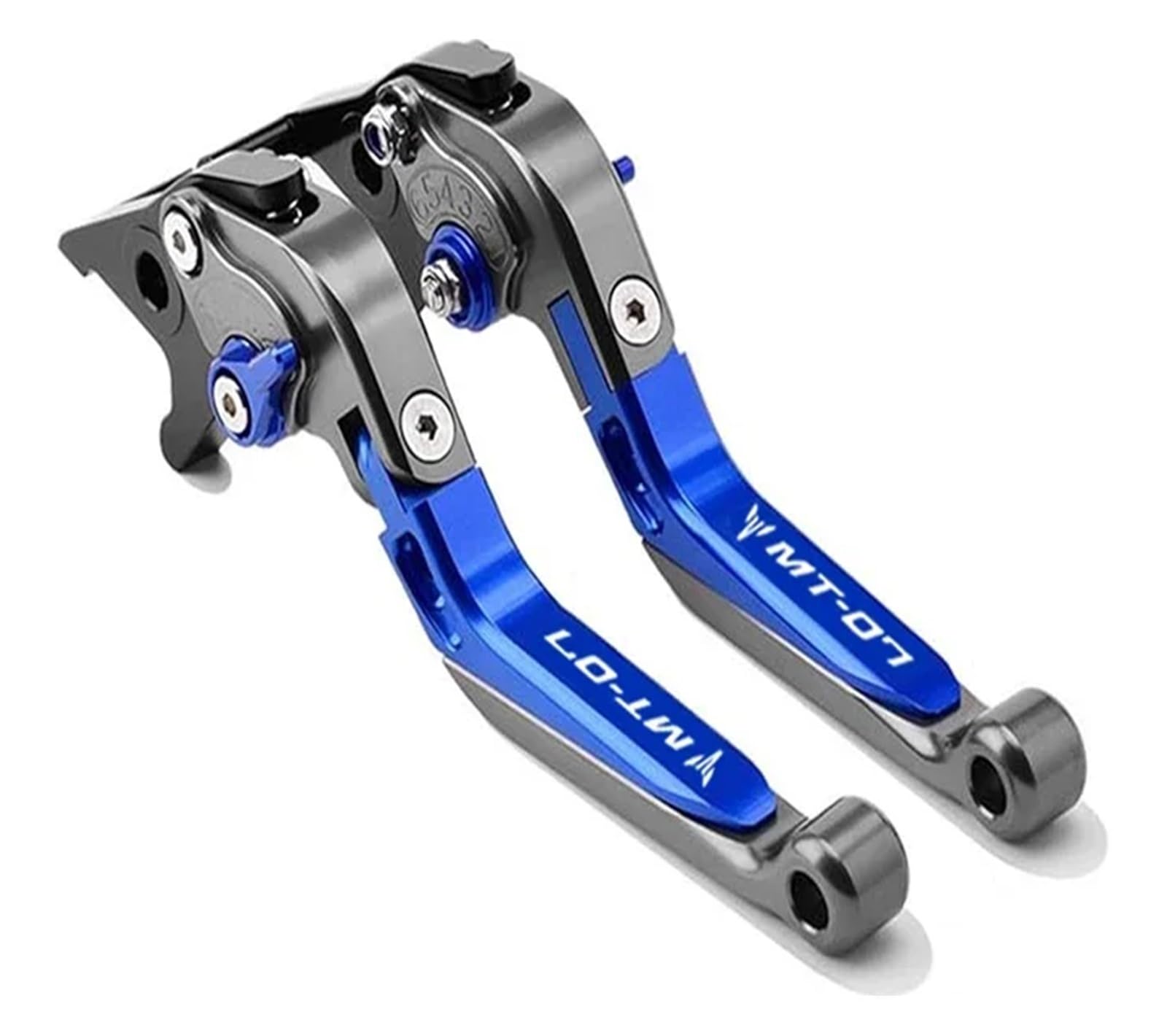 Ywqjiopm K Motorcycle Brake Clutch Lever For Mt-07 Fz-07 Mt 07 Fz07 Mt07 Fz 07 2014-2022 Motorcycle Adjustable Folding Extendable Brake Clutch Levers Handle