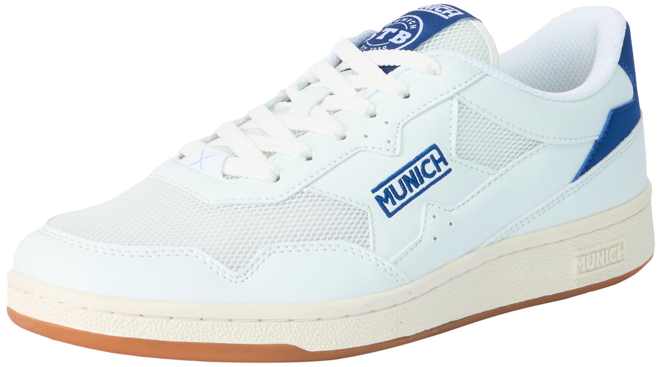 Munich 24/7, Unisex Adult Trainers, White, 46 EU, White, 12 UK