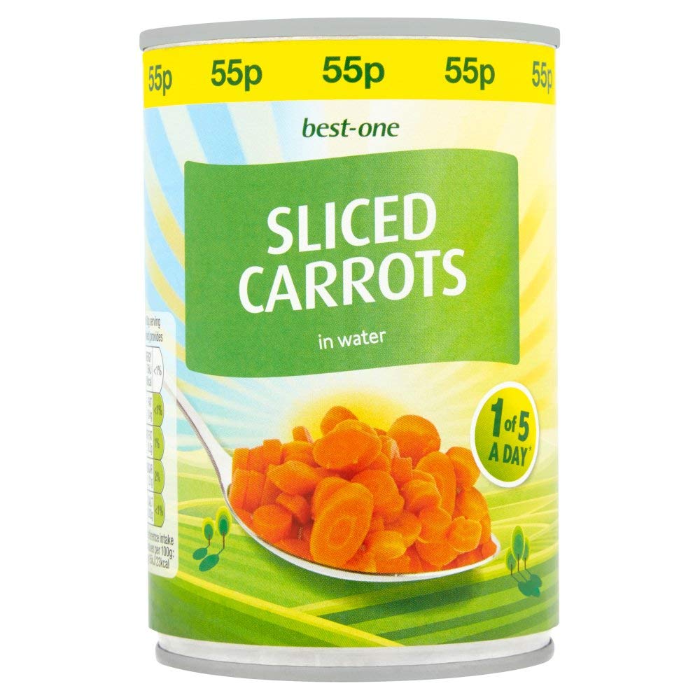bestoneSliced Carrots 300g (12 Pack)