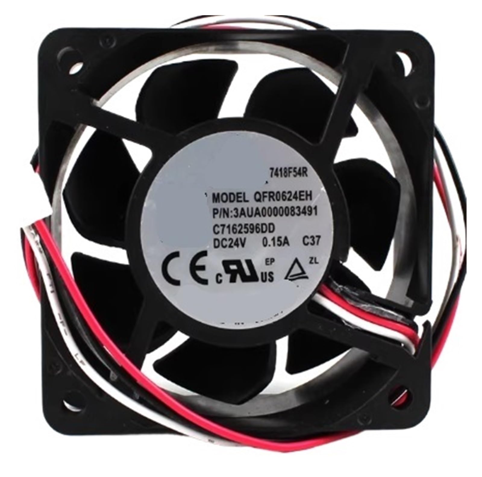 ZBWZXBDJ QFR0624EH 24V 0.15A waterproof fan