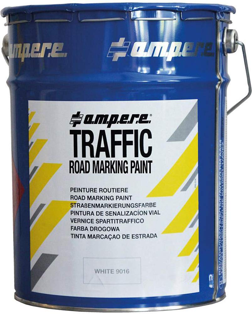 Ampere | Straßenmarkierungsfarbe | 5 kg Eimer | Weiß