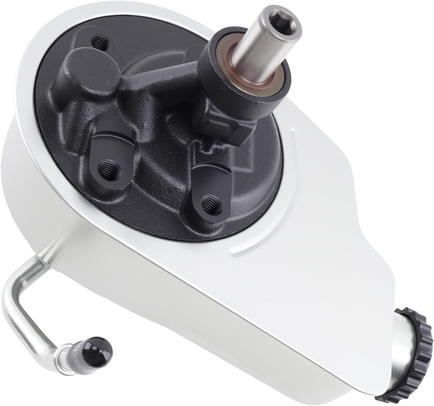 Power Steering Pump with Pulley Compatible with 2007-2013 Cheyenne 5.3L,2007-2014 Escalade 6.2L,2008-2009 H2 6.2L, Replace OE 20-8740, 208740, 96-8740, 968740, 15076612, 15234826, 15909824