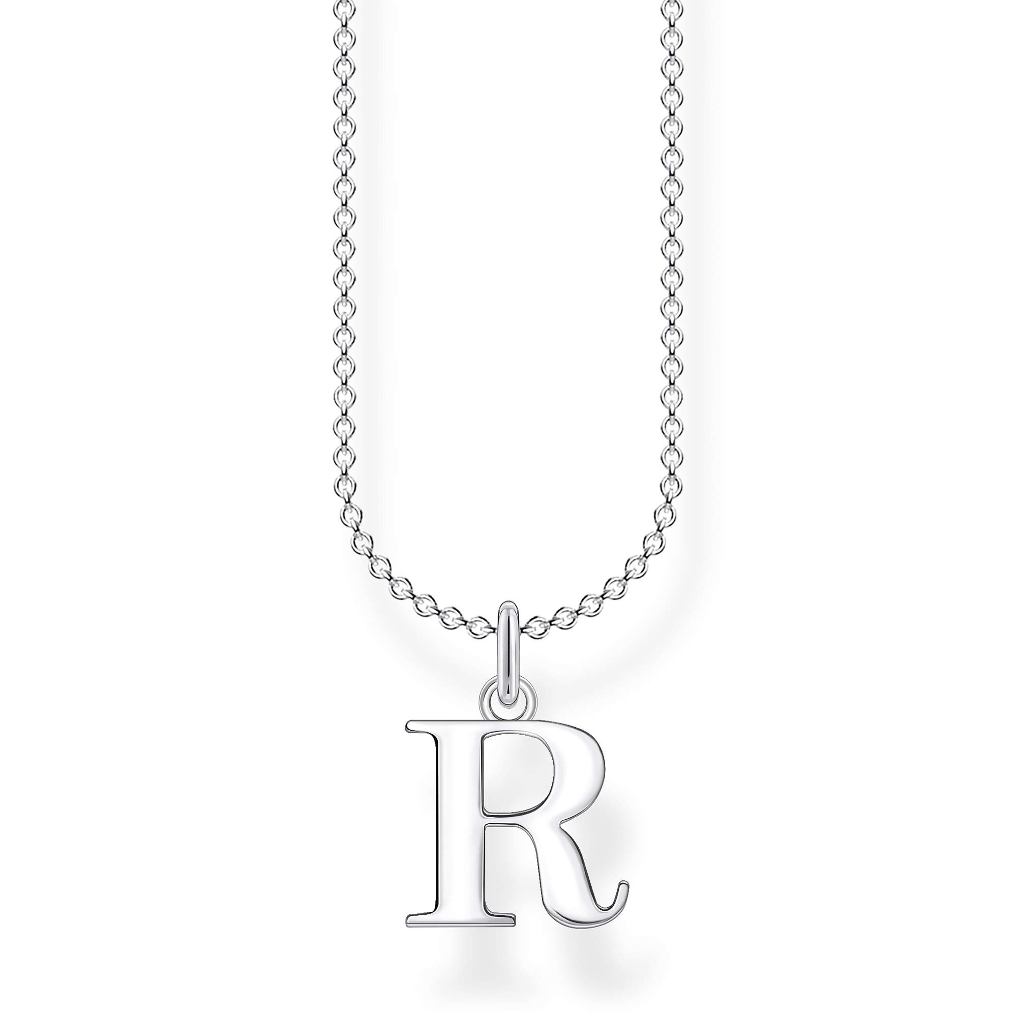 Thomas Sabo Necklace letter R 925 Sterling Silver