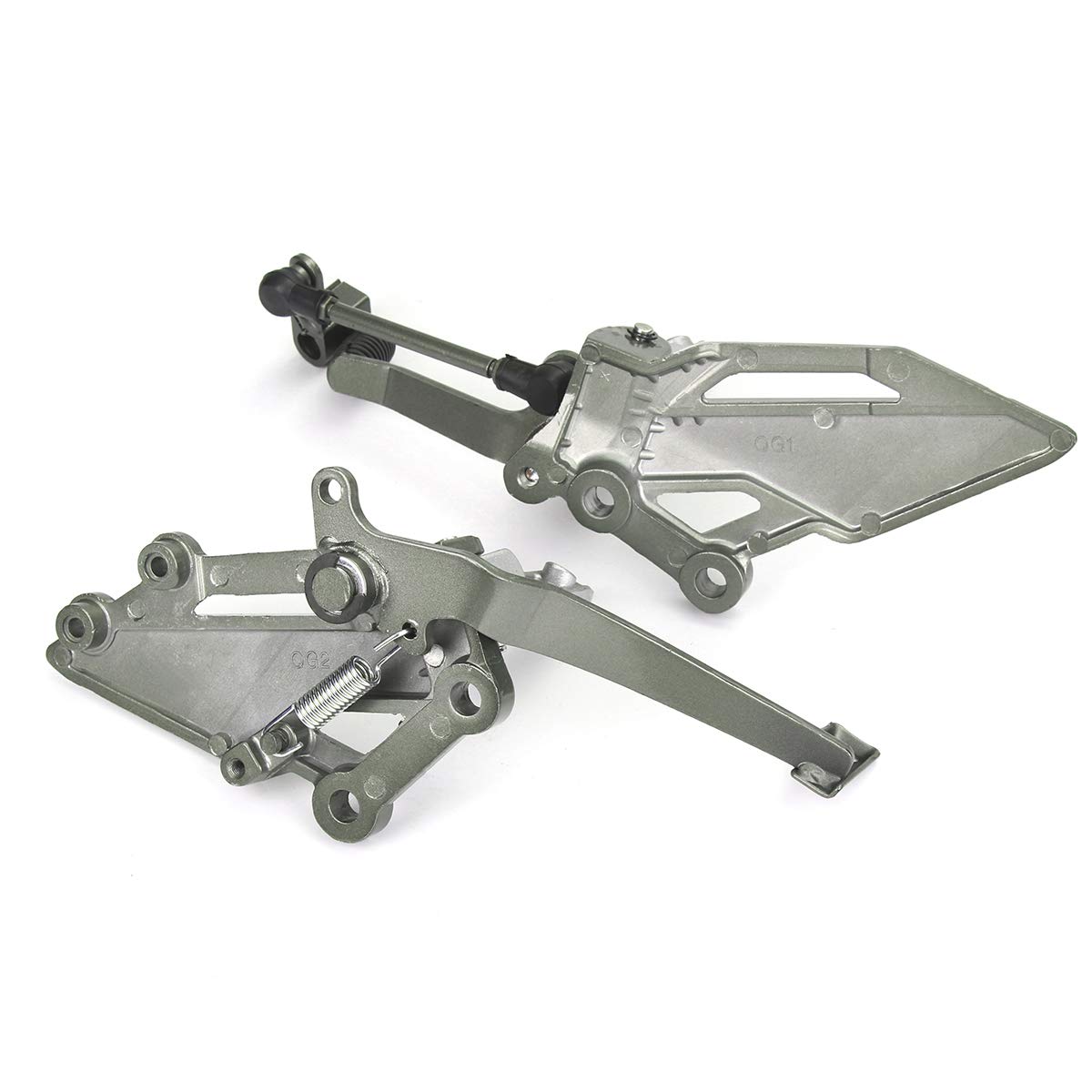 SONSAN Motorcycle Foot Pegs Pedal Bracket for Kawasaki Ninja