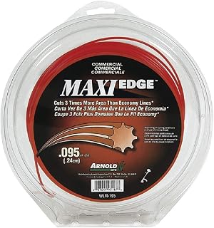 Arnold Maxi-Edge .095-Inch x 200-Foot Commercial Grade String Trimmer Line