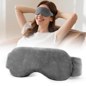 Heated Eye Mask for Dry Eyes Steam Warm Compress for Dry Eyes Work with Relieve Blepharitis Stye Treatment