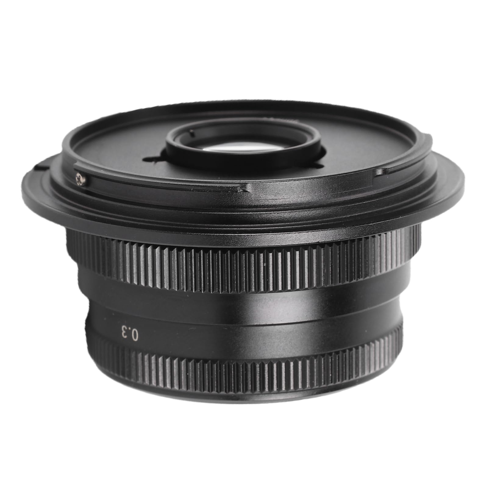 Fabater Obiektyw z ręczną regulacją Ostrości, Szerokokątny Obiektyw Stałoogniskowy 25 Mm F1,8 APS C z dużą przysłoną, Kompaktowy ze Stopu Aluminium z 8 Listkami Przysłony i powłoką UMC dla R7 R10