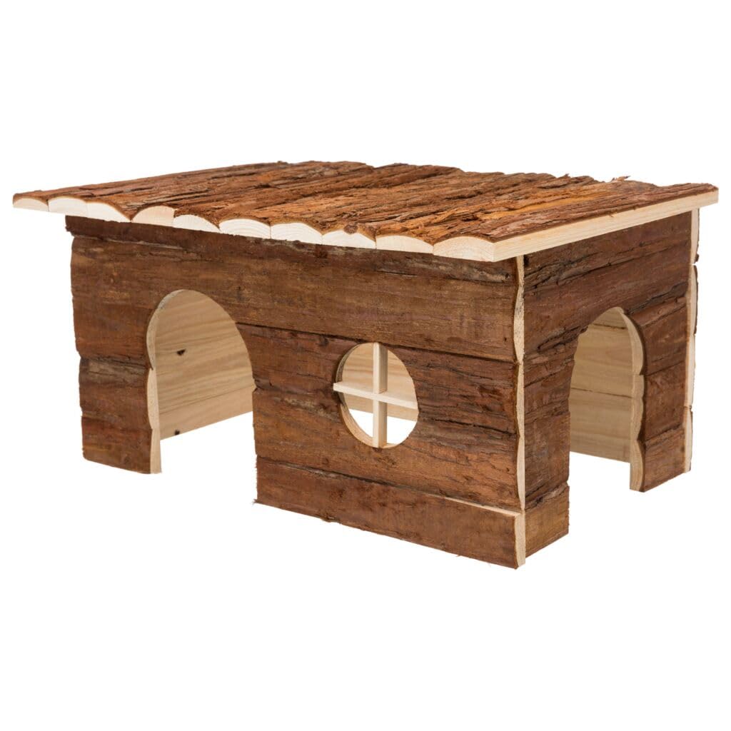 TRIXIE Natural Living Jerrik 62184 Maison en rondins 50 25 33 cm