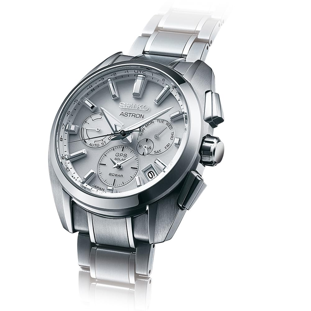 ASTRON GPS SBXC063 [세이코 시계] 시계 아스트론 (아스트론) 태양 위성 전파 티타늄 모델 월드 타임 기능-모바일 11번가