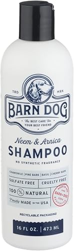 EQUIDERMA Barn Dog Neem & Arnica Champú, 32 oz