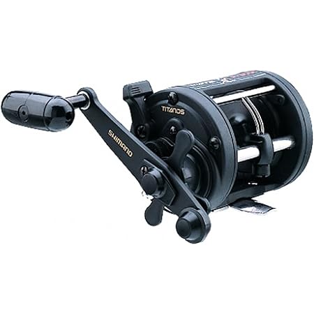 Amazon シマノ Shimano 船 手巻リール 両軸 チタノス船 Gt00 右ハンドル 丸型ベーシックモデル シマノ Shimano スポーツ アウトドア