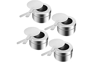 Durable Sterno Holders For Chafing Dishes - Fuel Holder With Cover For Buffet Warmer