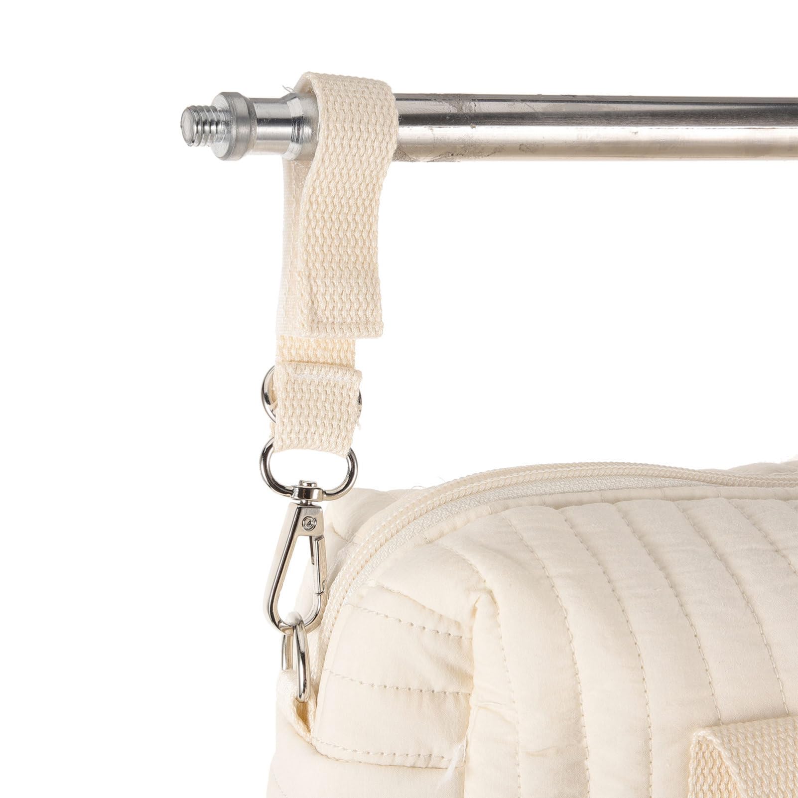 Borsa per Pannolini per Passeggino in Cotone, Comoda e Portatile, per Viaggio, Spazio per Pannolini e Uso Quotidiano