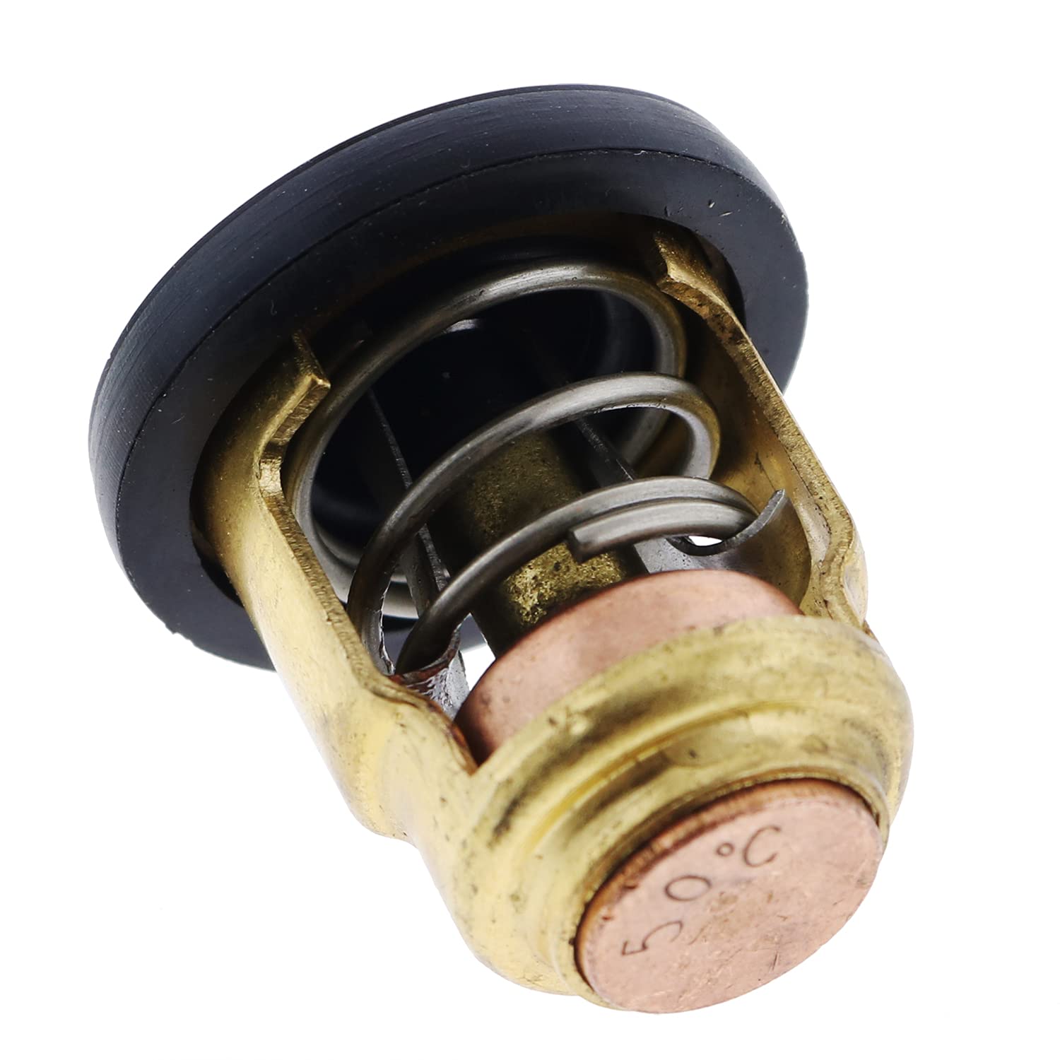 Thermostat 60V-12411 68V-12411-00-00 Compatible with Yamaha 3.1L HPDI 200 to 300 HP Mercury Outboard F115 H