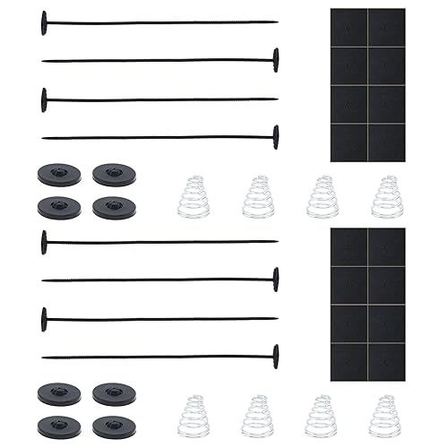 Kit de montaje de ventilador, 2 unidades de 12 V Kit de montaje de ventilador de radiador eléctrico para ventilador de refrigeración eléctrico y