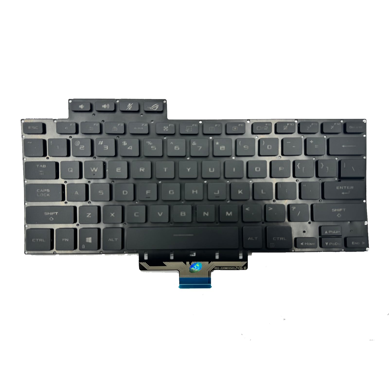WFSZBP Backlit Keyboard Replacement for ASUS ROG Zephyrus G15 GA503 GA503Q GA503QS ‎GA503QR GA503QM & ROG Zephyrus M16 GU603 GU603H Series Laptop, ROG