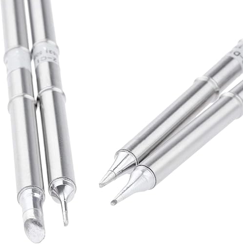 Miniatura 10 de 4 puntas de soldador, serie T12, kit de puntas de soldadura para estación de soldadura Hakko FX-951 FX-952 T12-K T12-B T12-BC2 T12-D24