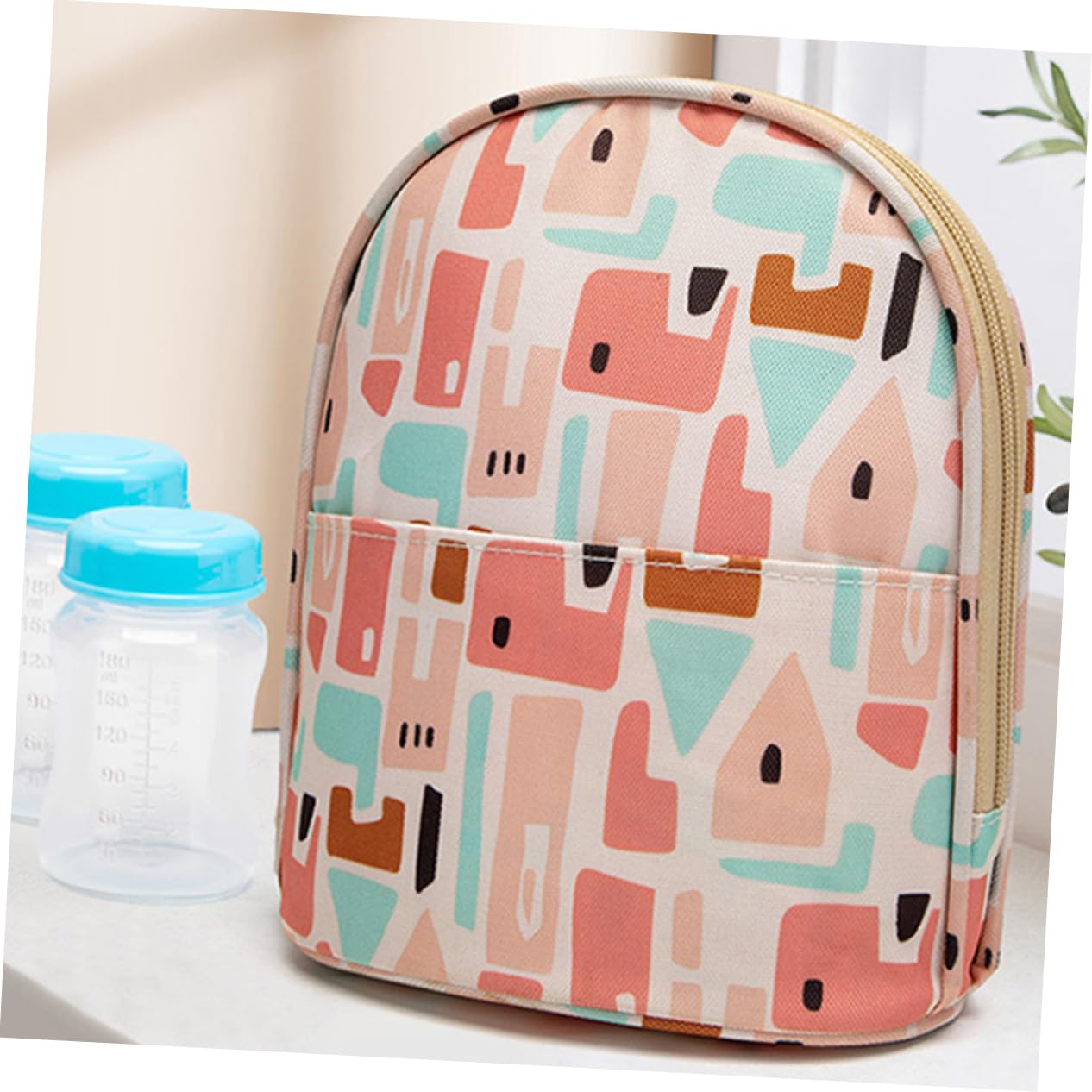 UPKOCH 2piezas Bolsa Térmica Portátil para Biberones Aislamiento para Mantener Leche Materna para y Diseño y Rosa