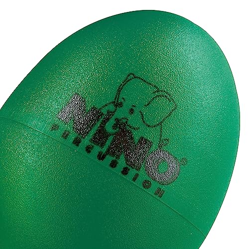 Nino Percussion Egg Shaker Assortment – 4 Rasseleier für Kinder ab 3 Jahren – Musikinstrument – Geschenkidee - Kunststoff, Mehrfarbig (NINOSET540)