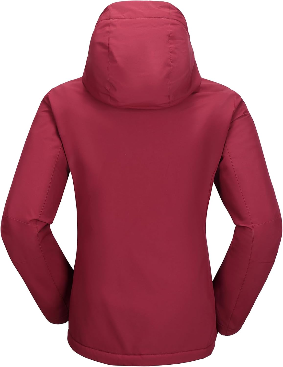 CAMEL CROWN Women's Ski Jacket Waterproof Winter Mountain Coat Warm Fleece Windbreaker Hooded Raincoat Snowboarding Jackets