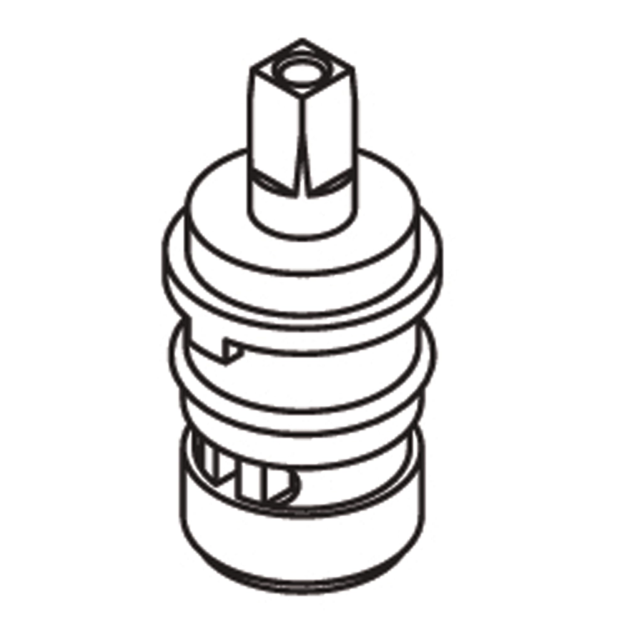 Moen 52001 Commercial Cold Brass Shell Ceramic Disc Cartridge