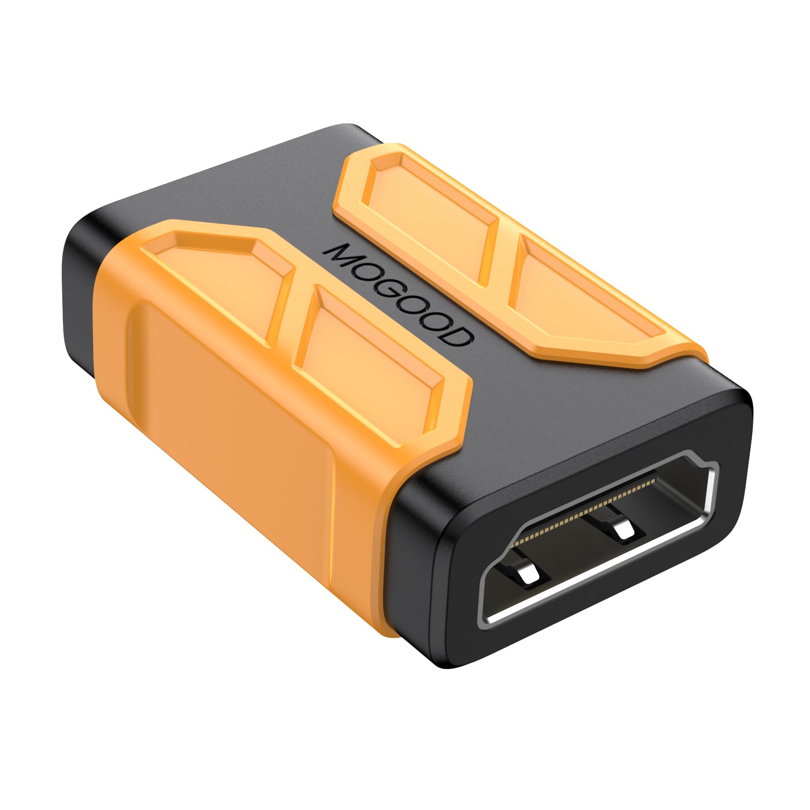 MOGOOD HDMI Coupler 8K, 1 Pack HDMI 2.1 Female to Female Adapter, Support 3D 8K@60Hz/4K@120Hz UHD HDR eARC, for Cinema, projectors, TV, PC, Monitor,