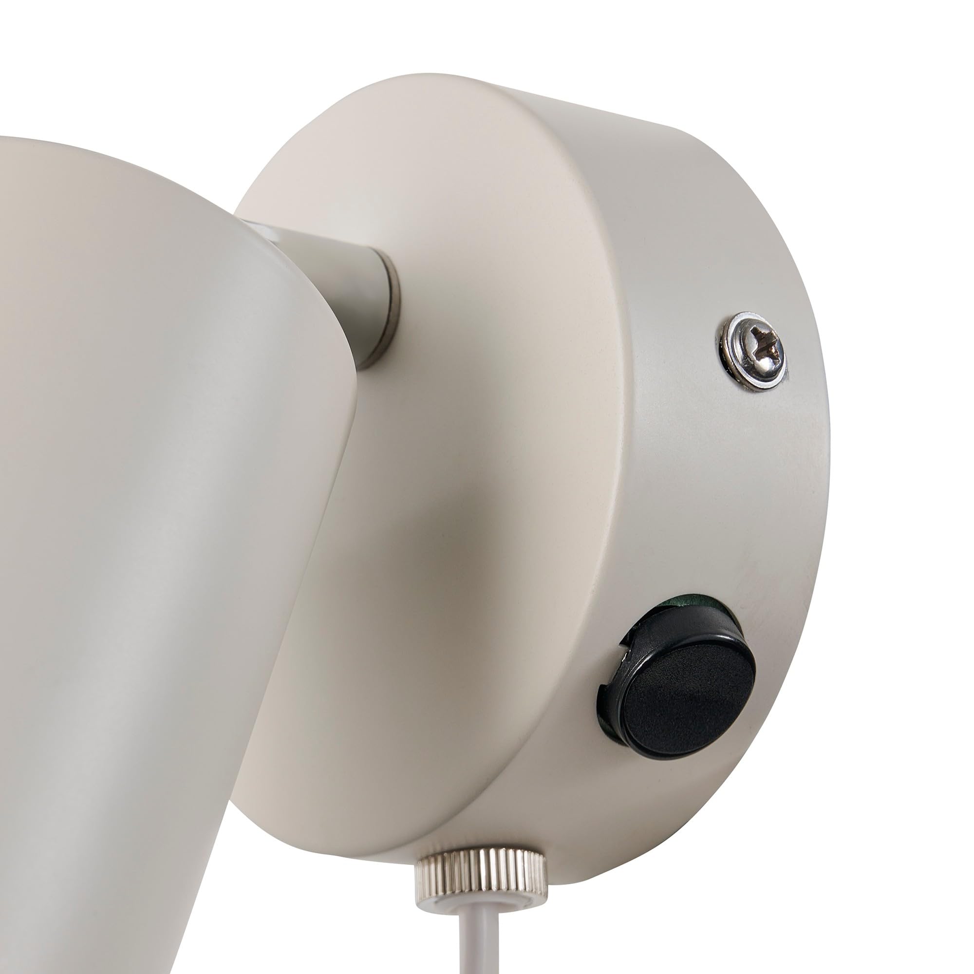 Nordlux Explore Wandlampen 2er-Set Beige – GU10 Spotleuchte mit flexiblem Kopf & Schalter, Modernes Design für Kinderzimmer, Schlafzimmer & Leseecken – Jetzt Günstiger im Doppelpack!