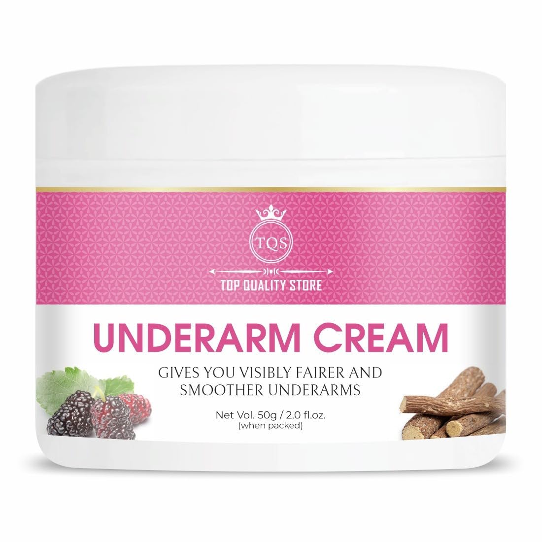 TQS Underarm Cream Give You Visibly Fairer And Smoother Underarms | Cream For Dark Spots & Keep Skin Soft | Suitable For All Skin Types | 50 g