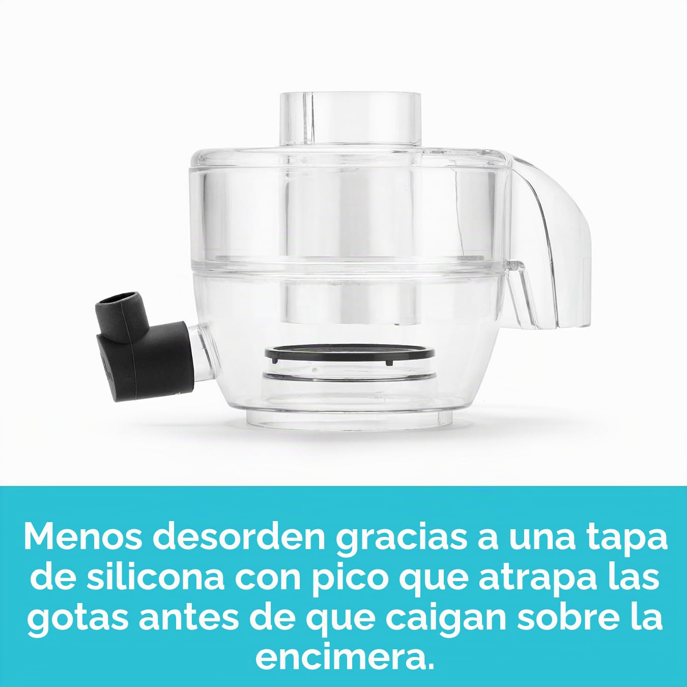 Nutribullet Magic Bullet Exprimidor centrífugo de silicona y acero inoxidable, 400 W, juego de 10 piezas, 470 ml, color negro, diseño compacto y apto para lavavajillas, jugo sobre la marcha en dos