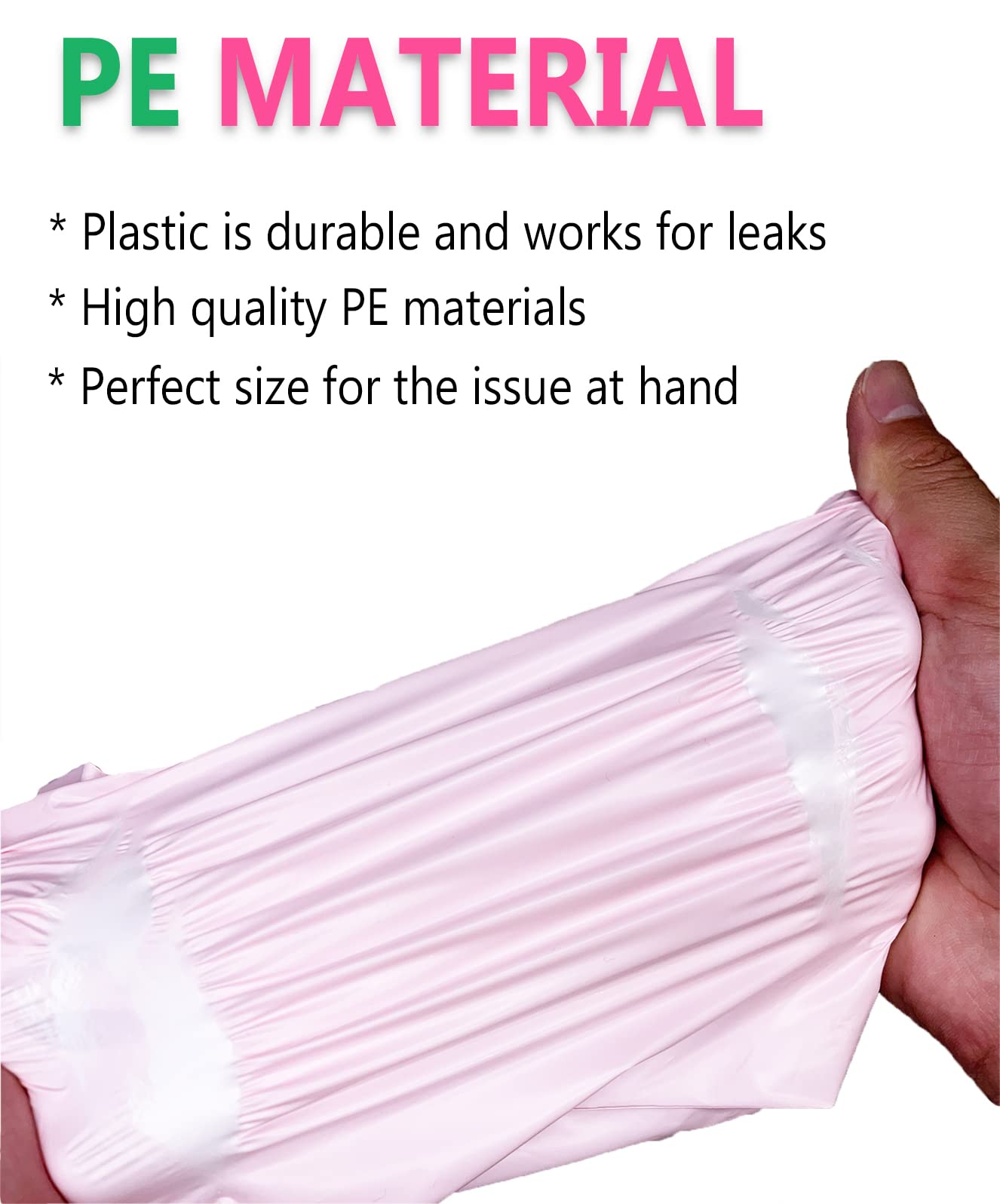 Sanitary Napkin Disposal Bags - Block Odors, Great Adhesion, Perfect Size - Feminine Hygiene Disposal Bags for Tampons and Pads Pink 100Pcs