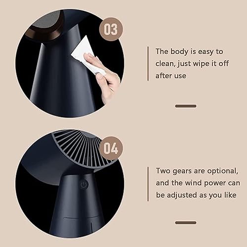 Miniatura 4 de Mini Cappa Da Cucina Da Tavolo, 2 M³/min, Fuerte Aspiración Portátil, Due Marce Opzionali, Facile Da Pulire, Bassa Rumorosità, Per Cucina Domestica,