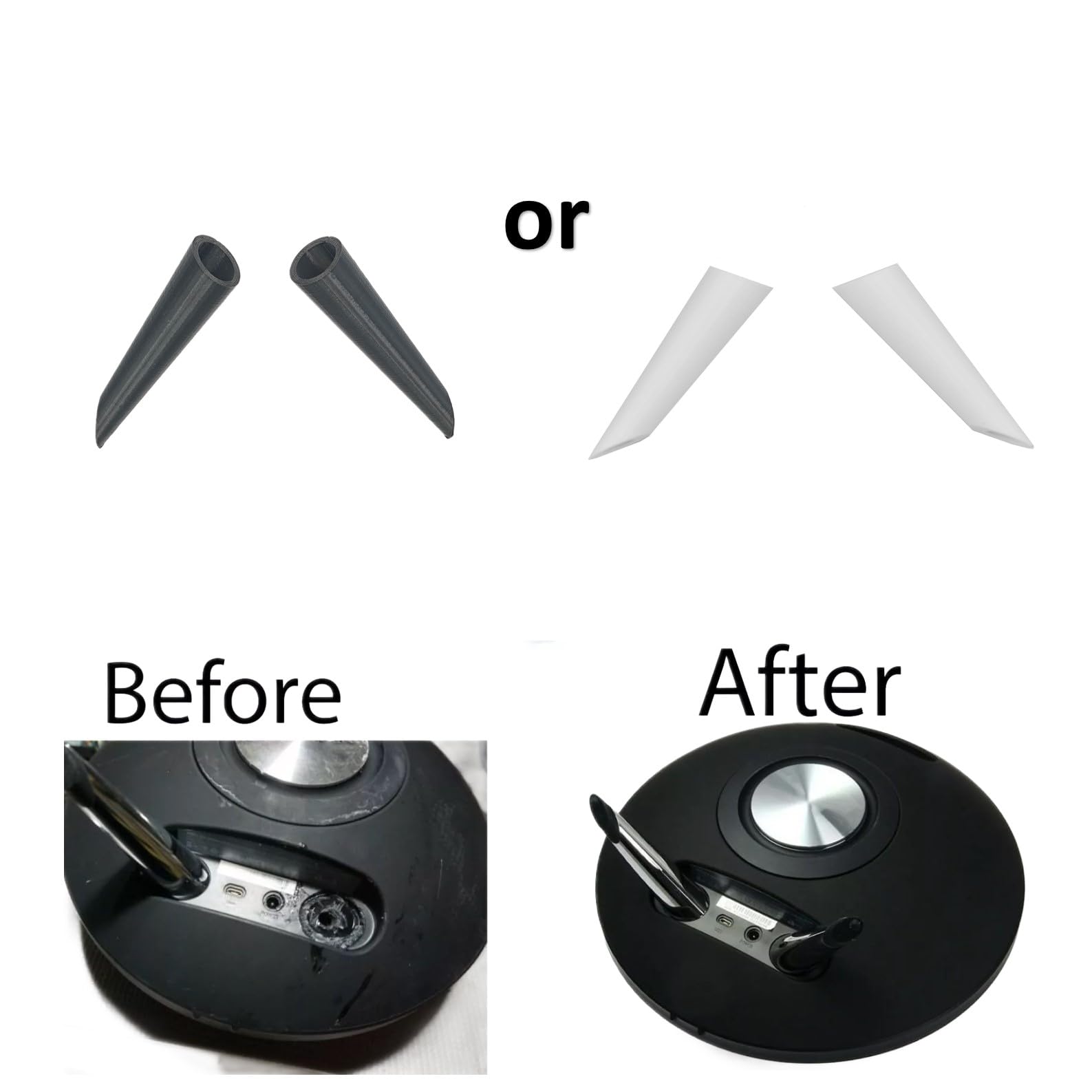 Piedi Plastica Onyx Studio Gambe Di Ricambio Per Altoparlante - Foto 7