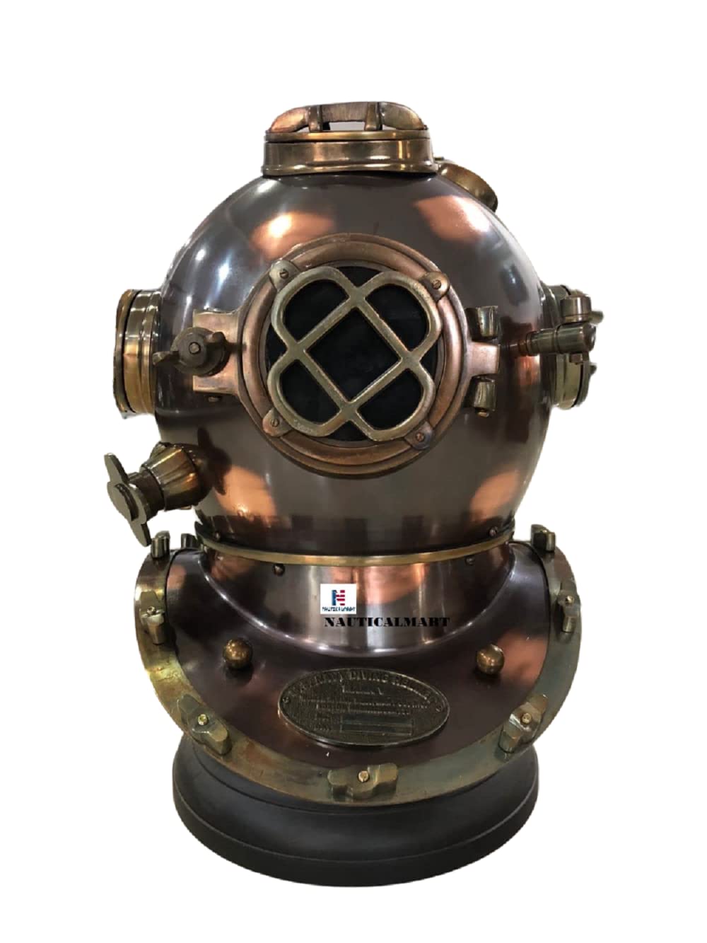 Amazon.com : Antique Full Copper & Brass Diving Helmet Divers