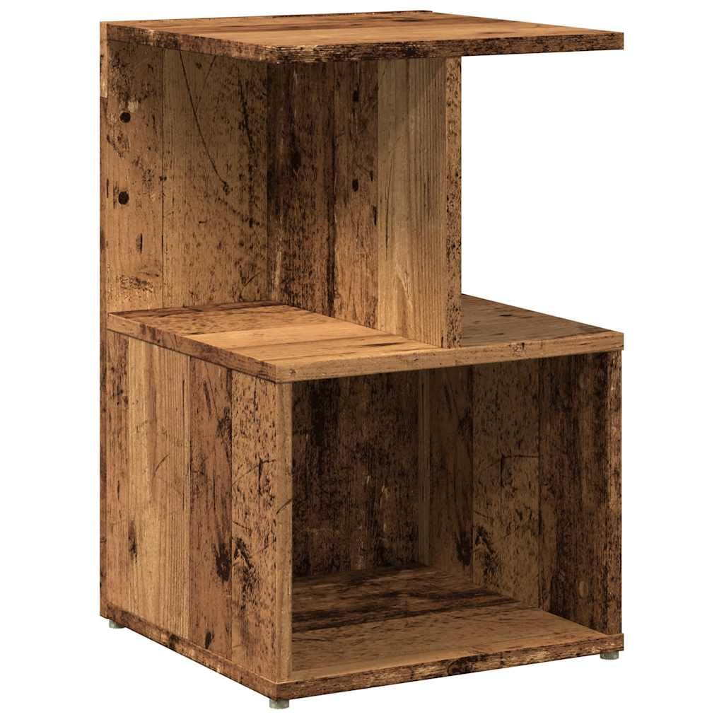 Eleganter Nachttisch mit Stauraum aus robustem Holzwerkstoff, Beistelltisch für Schlafzimmer und Wohnzimmer, feuchtigkeitsbeständig und pflegeleicht