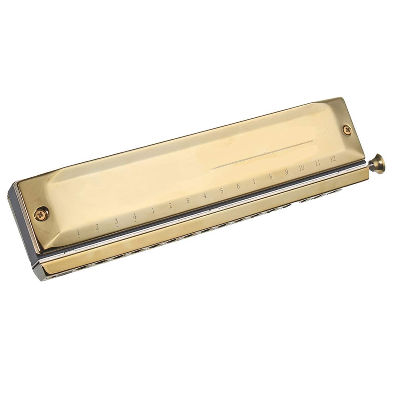 YAMAHA CHROMATIC HARMONICA　C 、 Q468 Vintage Yamaha Butterfly Chromatic Harmonica, No 500, Made