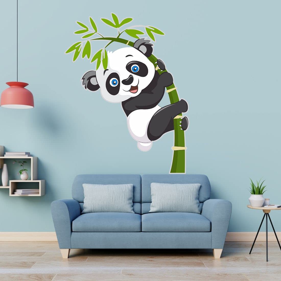 WallDaddy - Self Adhesive Wall Stickers for Kids Room Decorative Items, Wall Stickers for Hall Room, Wall Decals Design Wall Sticker, Wall Decor for Living Room Pack of - 1 (Baby Panda) (B0C6Y8FNQ4) Amazon Price History, Amazon Price Tracker