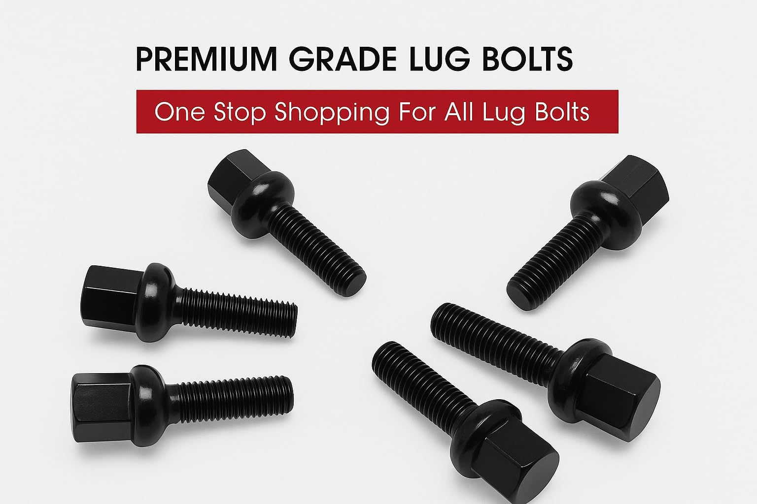 Amazon.com: 20 Ball Seat Lug Bolts 12x1.5 Thread 33mm Shank