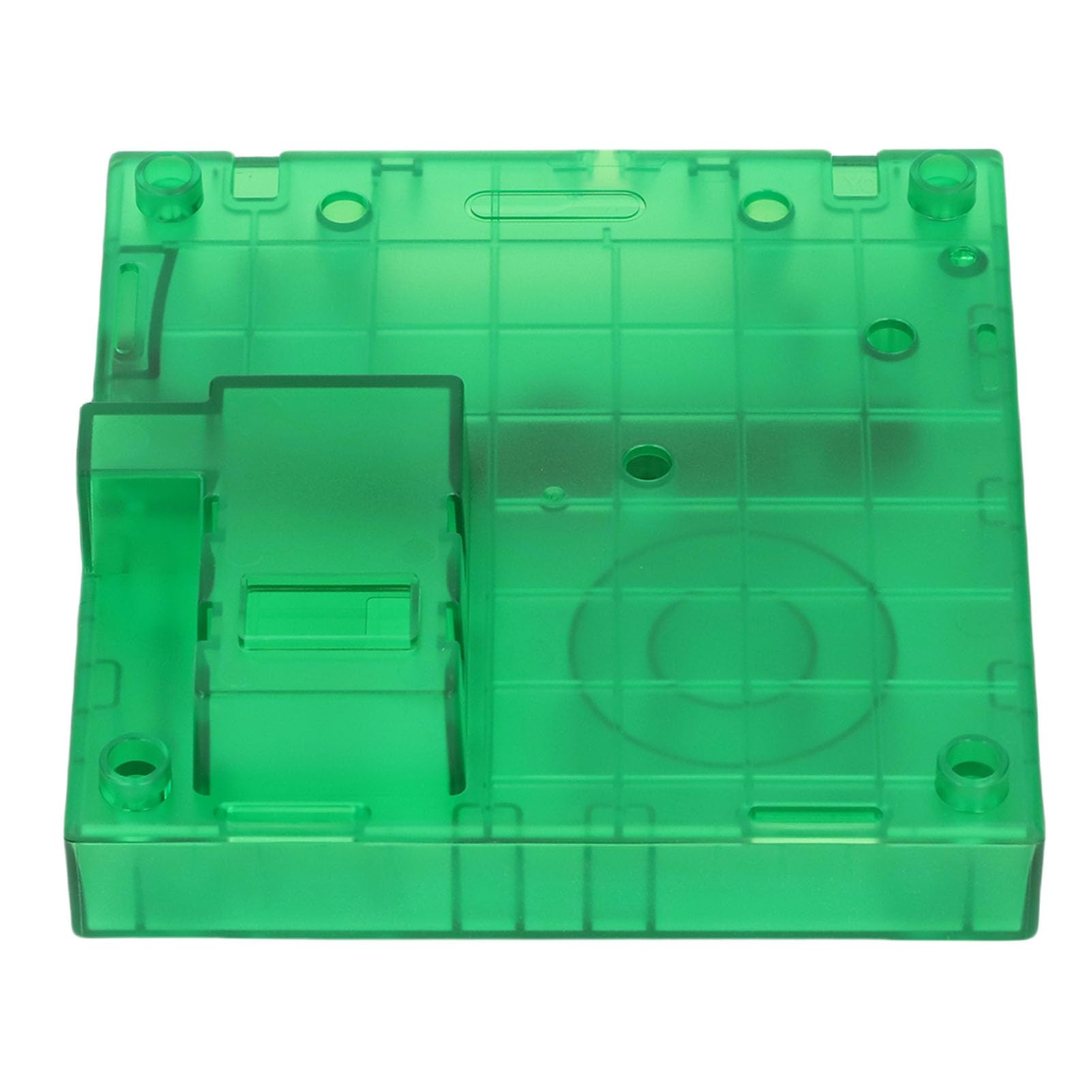 Erchineko Carcasa de Repuesto Translúcida que Absorbe los Golpes y a Prueba de Arañazos para GameBoy Player DOL-017 con Material ABS de Alta Calidad, Fácil Instalación