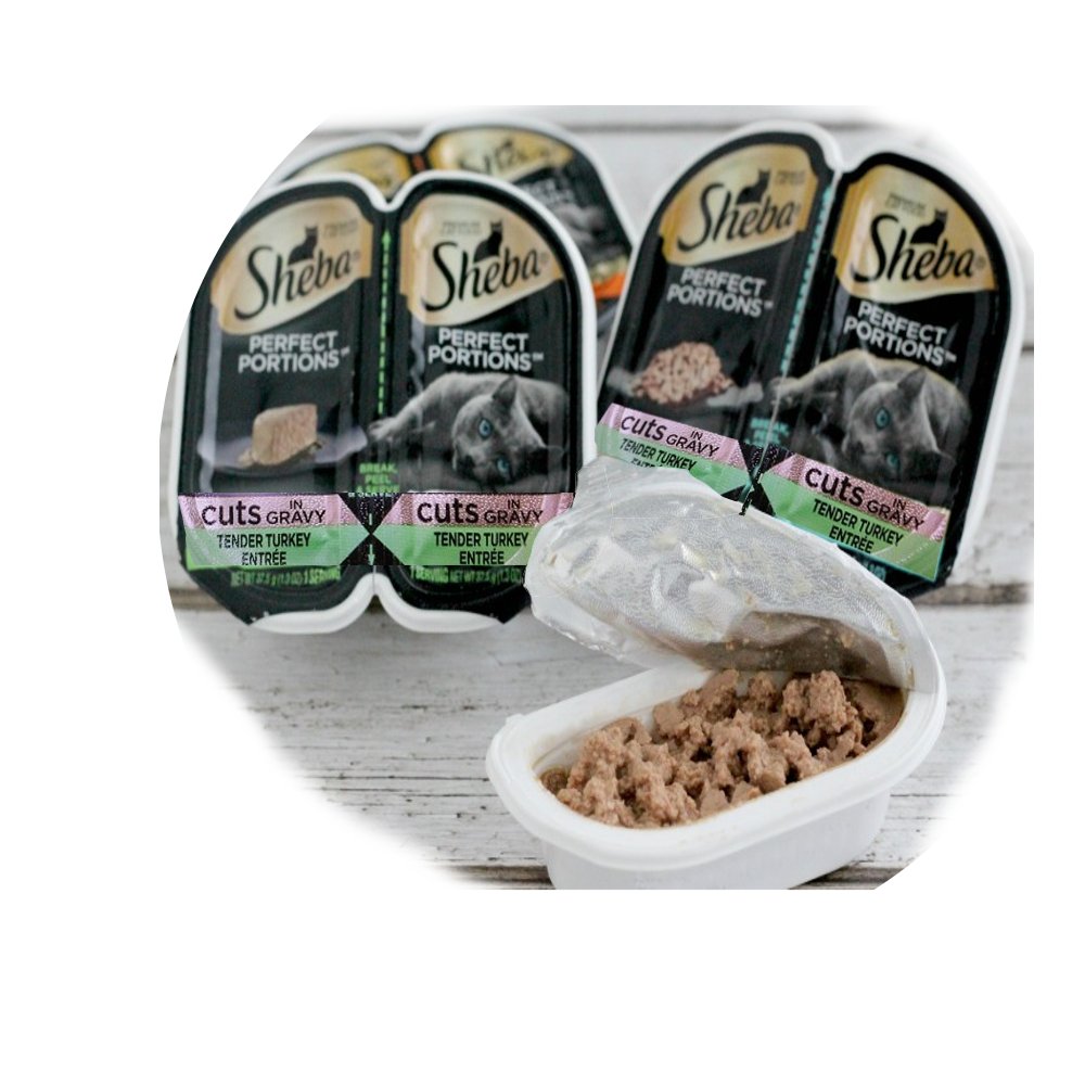 Sheba Perfect Portions Cuts in Gravy Tender Turkey Entree` (5-2 Pack=10 Single Servings), Model Number: 798538