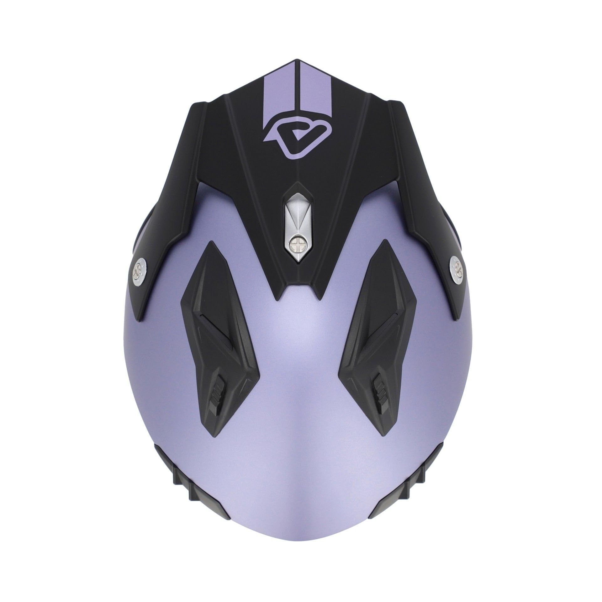 Acerbis - Casco Jet Aria - Color púrpura metálico - Talla S